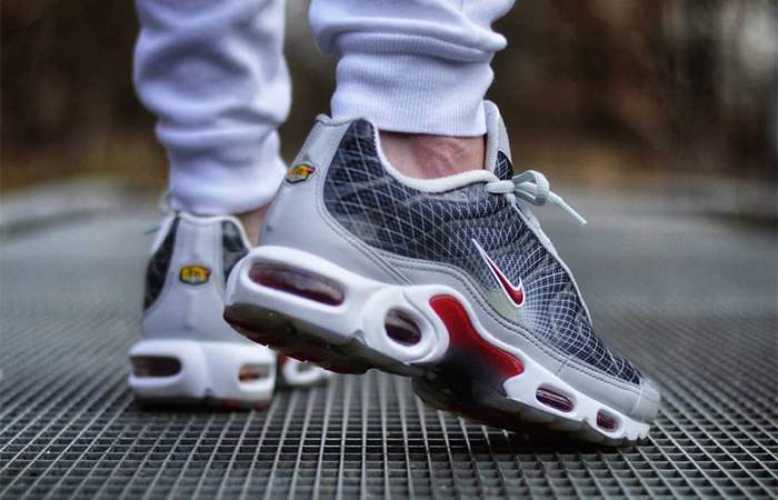 Giày Nike Air Max Plus Wave Grid Grey BV1983-001 - Ảnh 7