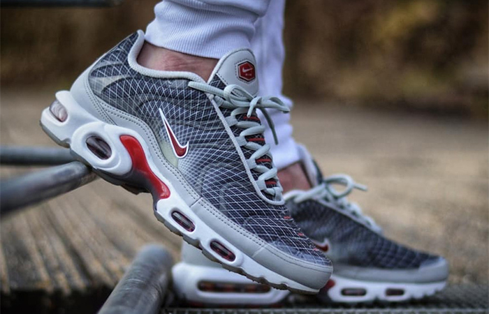 Giày Nike Air Max Plus Wave Grid Grey BV1983-001 - Ảnh 8