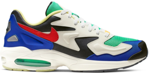 Giày Nike Air Max2 Light Dark Obsidian Sail Racer Blue BV1359-400