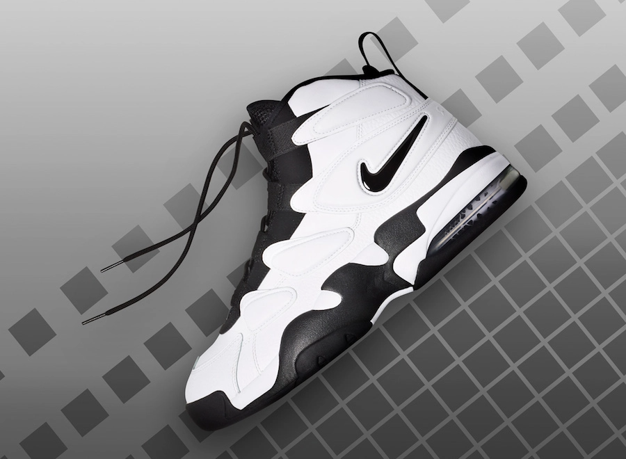 Giày Nike Air Max2 Uptempo 'White Black' 922934-102 - Ảnh 6