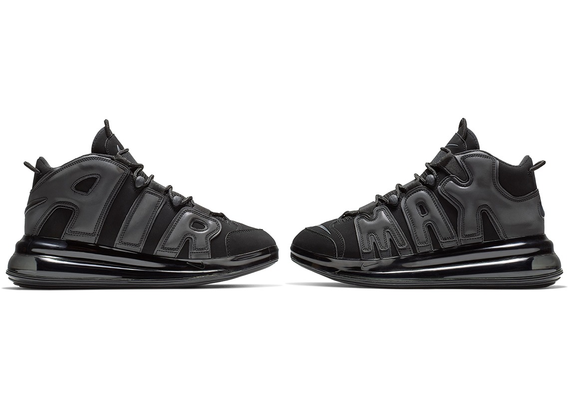 Giày Nike Air More Uptempo 720 'Black' BQ7668-001 - Ảnh 9