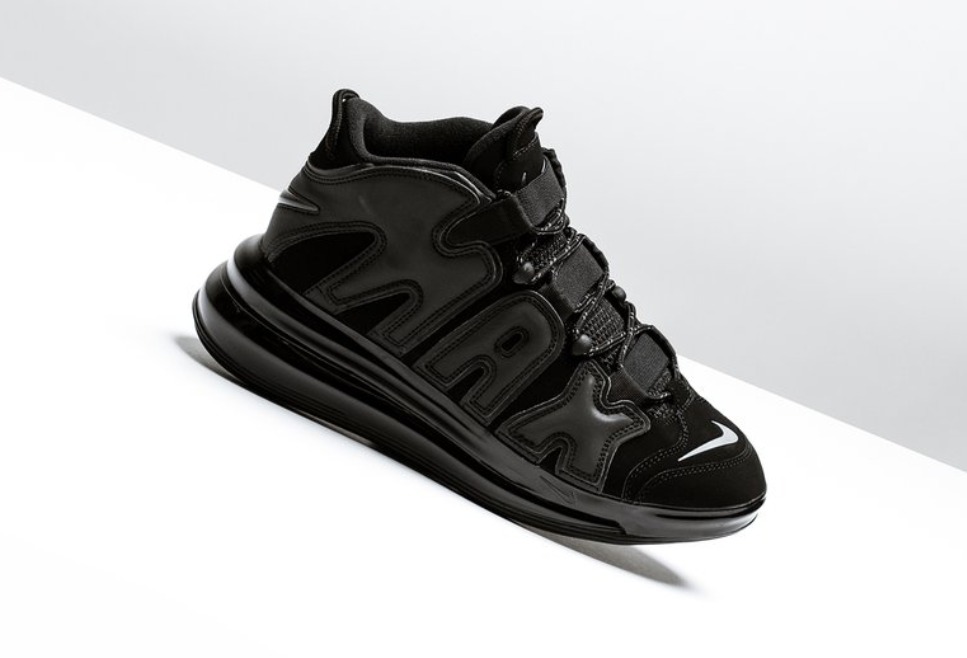 Giày Nike Air More Uptempo 720 'Black' BQ7668-001 - Ảnh 10