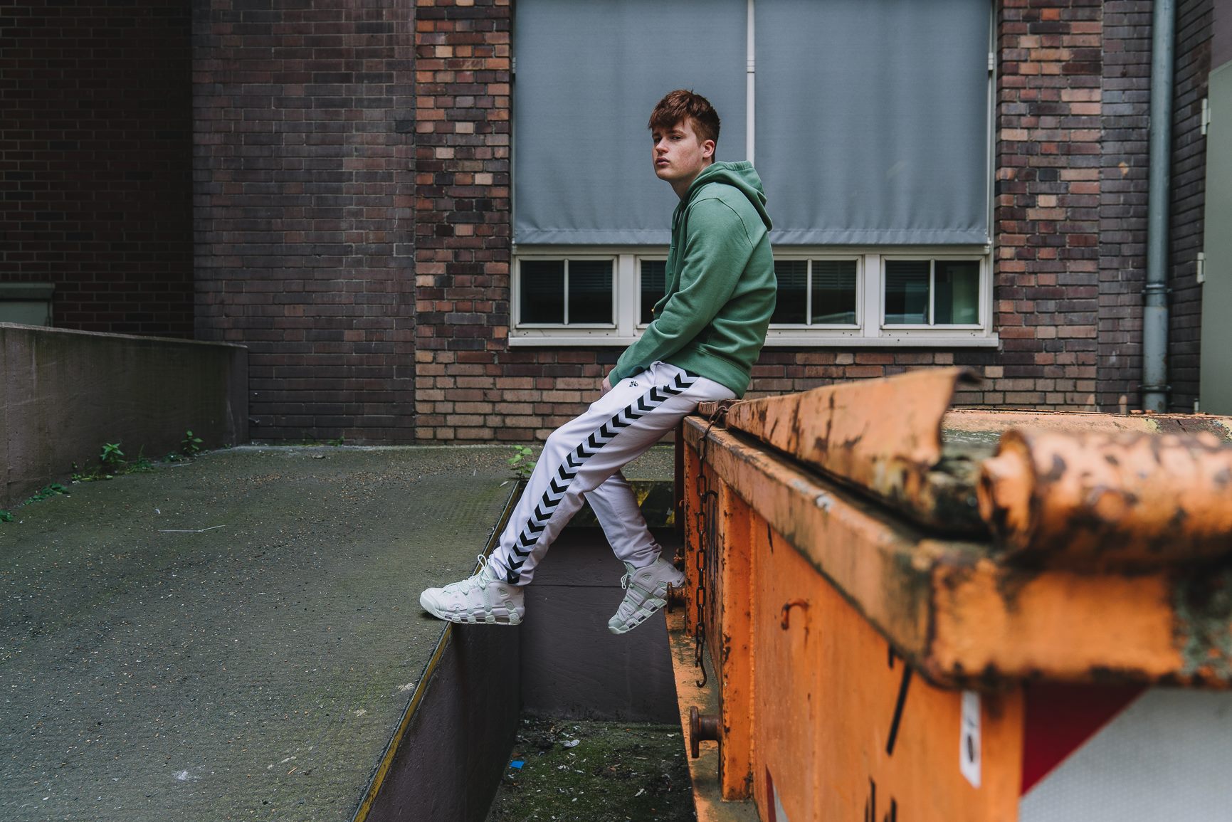 Giày Nike Wmns Air More Uptempo 'Barely Green' 917593-300 - Ảnh 2