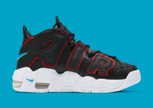 Alternative view of Giày Nike Air More Uptempo GS 'Bred' DJ4610-001