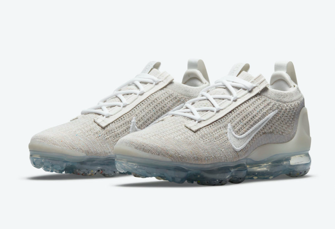 Giày Nike Wmns Air VaporMax 2021 Flyknit 'Oatmeal' DH4088-001 - Ảnh 7