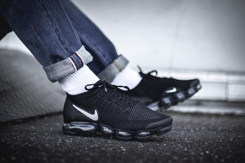 Giày Nike Air VaporMax Flyknit 2 'Black' 942842-001 - Ảnh 3