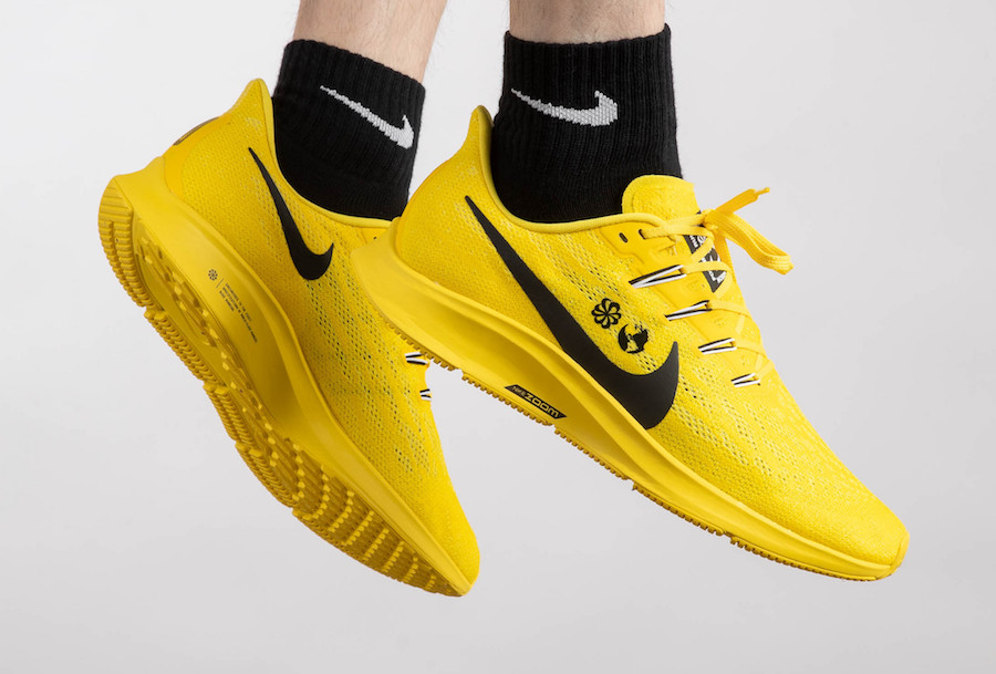 Giày Nike Cody Hudson x Air Zoom Pegasus 36 'Chrome Yellow' CI1723-700 - Ảnh 3