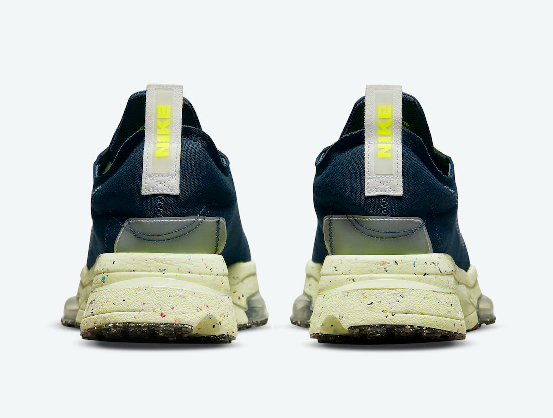 Giày Nike Air Zoom-Type Crater 'Armory Navy Lime Ice' DH9628-400 - Ảnh 4