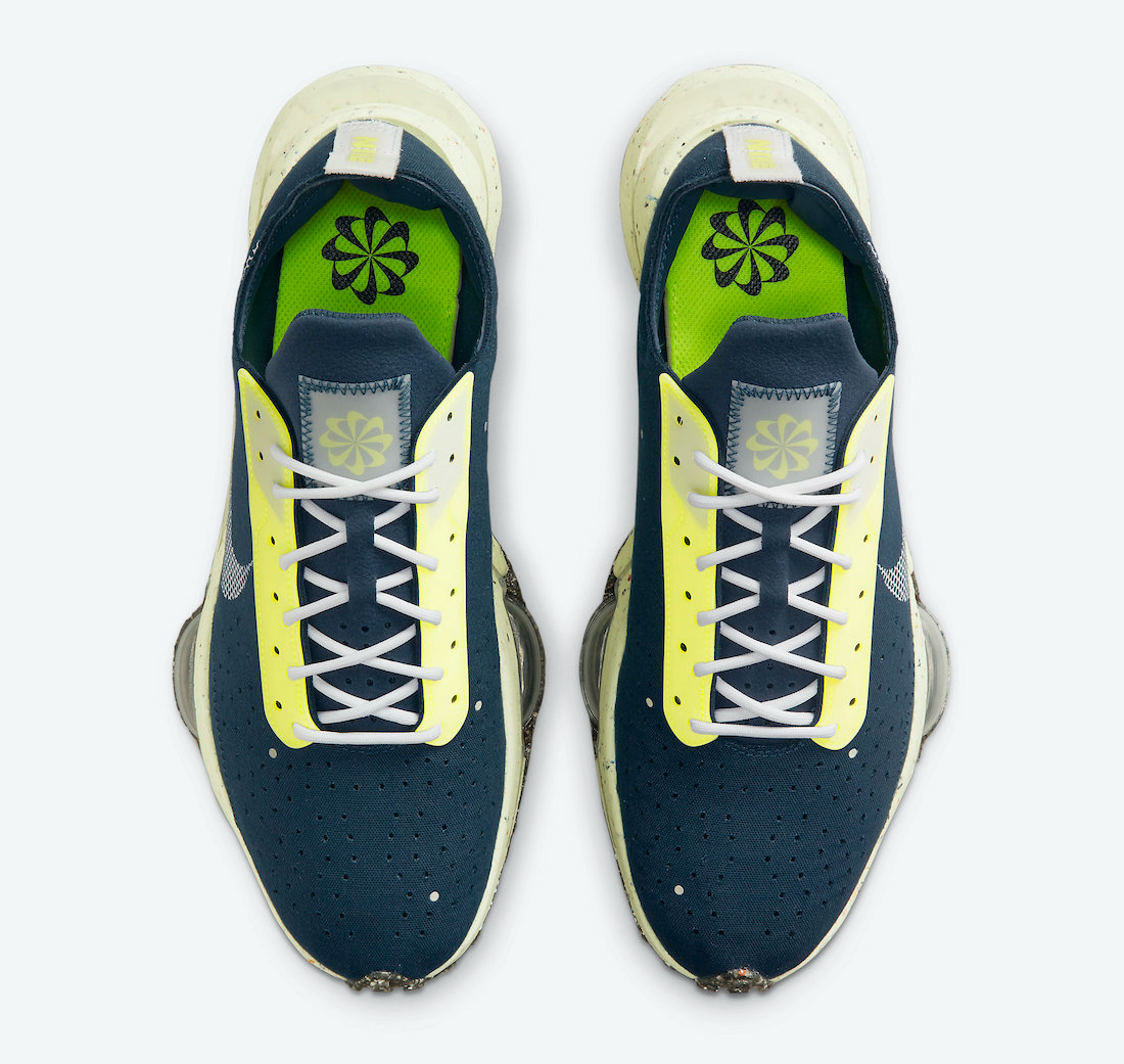 Giày Nike Air Zoom-Type Crater 'Armory Navy Lime Ice' DH9628-400 - Ảnh 3