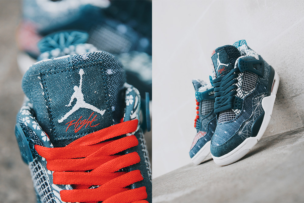 Giày Nike Air Jordan 4 Retro SE Sashiko CW0898-400 - Ảnh 5