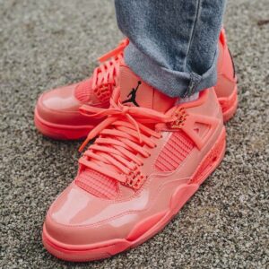 Alternative view of Giày Nike Wmns Air Jordan 4 Retro NRG 'Hot Punch' AQ9128-600