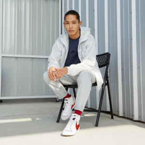 Giay Nike Blazer Mid Jumbo 'White Habanero Red' DD3111-102