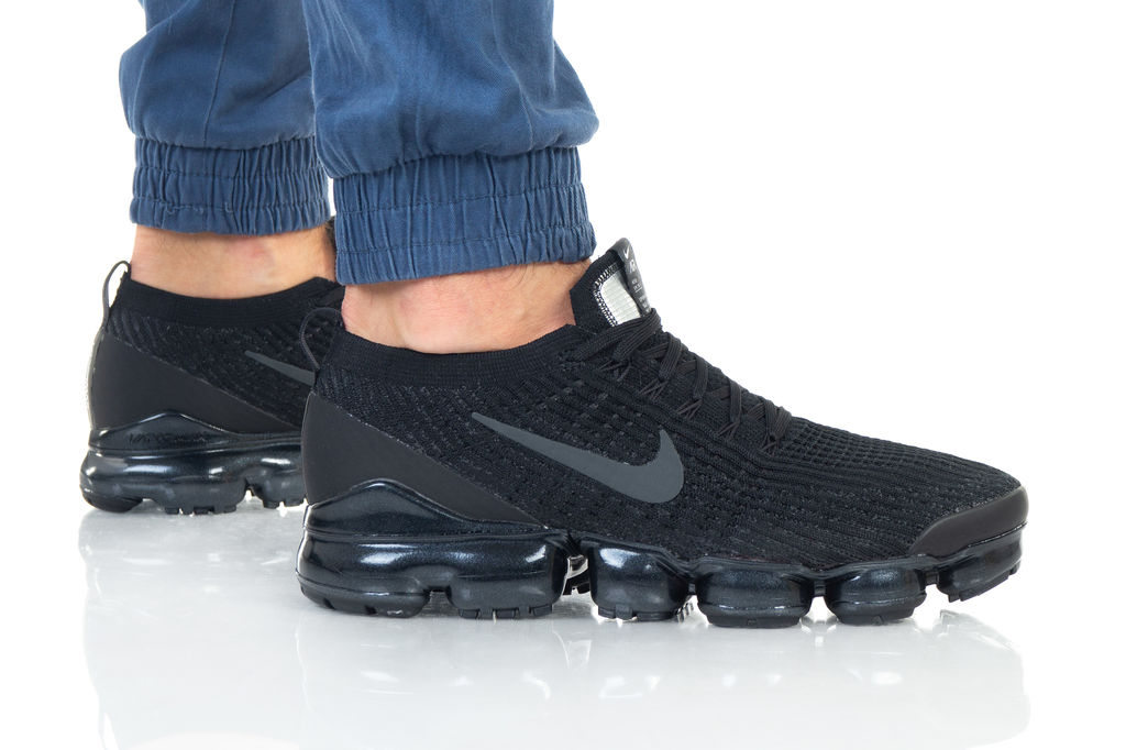 Giày Nike Air VaporMax Flyknit 3.0 'Triple Black' AJ6900-004 - Ảnh 11