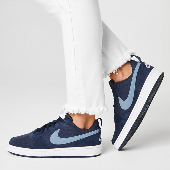 Giày Nike Court Borough Low Dark Navy CD6144-400 - Ảnh 4