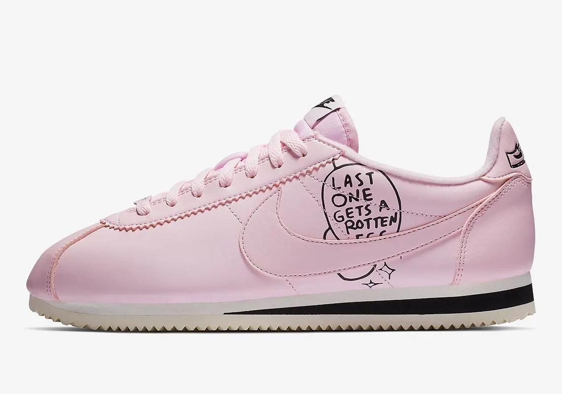 Giày Nike Nathan Bell x Classic Cortez 'Pink Foam' BV8165-600 - Ảnh 7
