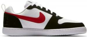 Giày Nike Court Borough Low Black White Red 838937-102
