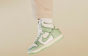 Giay Nike Dunk High 1985 'Enamel Green Denim' DV1143-300