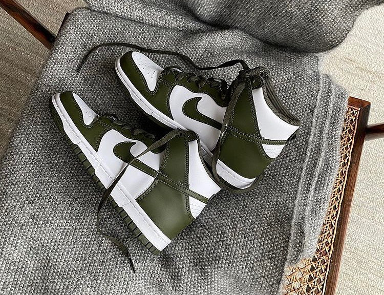 Giay Nike Dunk High Retro 'Cargo Khaki' DD1399-107