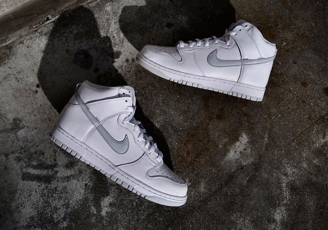 Giày Nike Dunk High SP 'Pure Platinum' CZ8149-101 - Ảnh 4