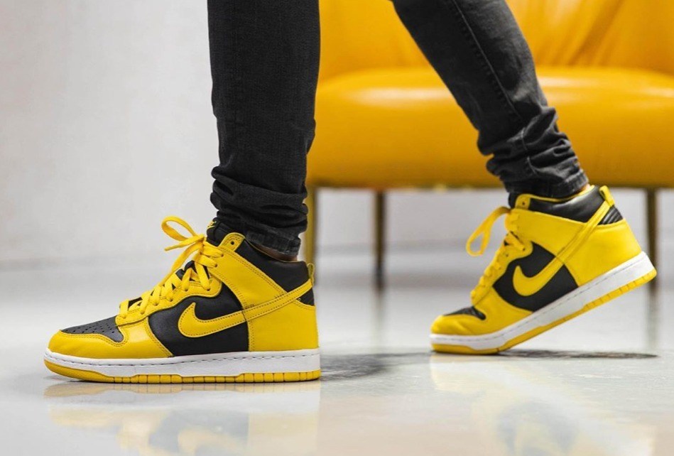 Giày Nike Dunk High SP 'Iowa' 2020 CZ8149-002 - Ảnh 4