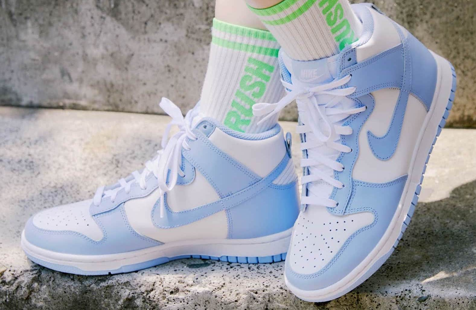 Giày Nike Wmns Dunk High 'Aluminum' DD1869-107 - Ảnh 5
