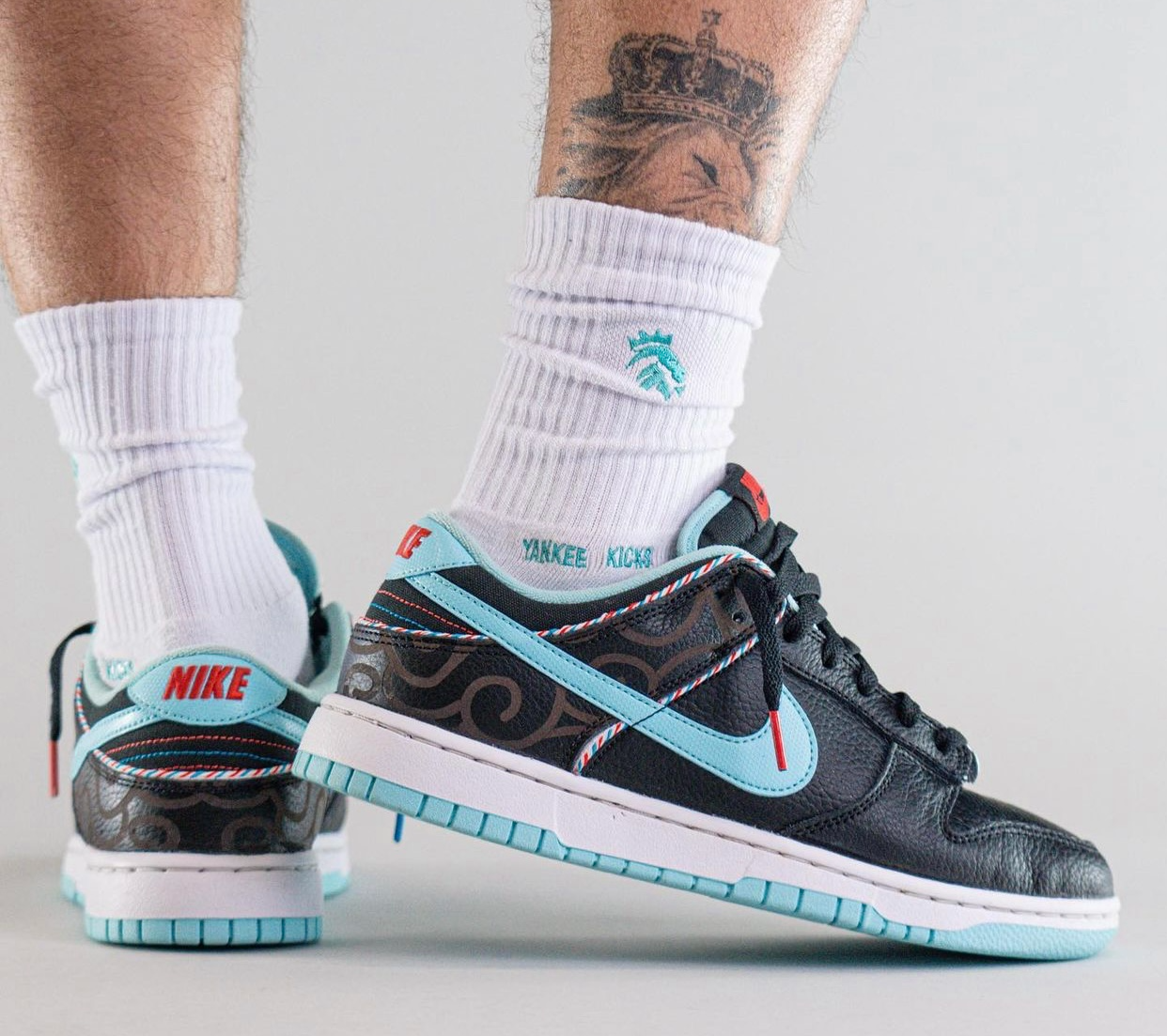 Giày Nike Dunk Low 'Barbershop Black' DH7614-001 - Ảnh 4