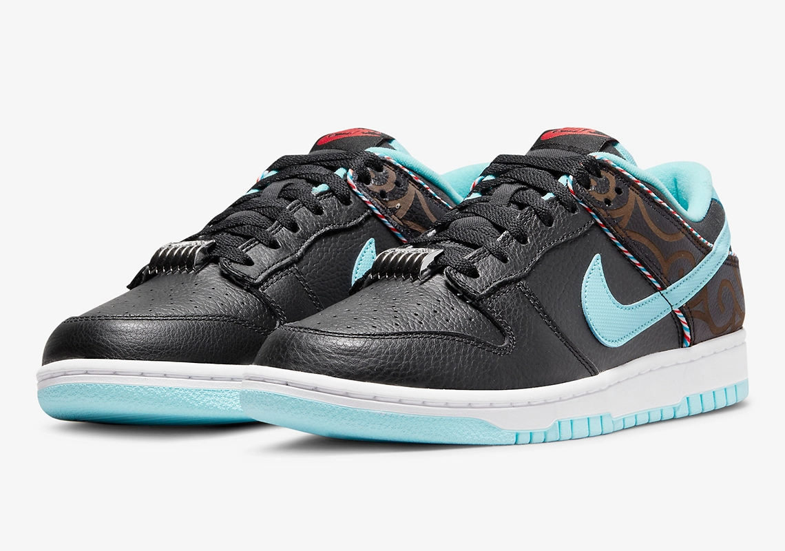 Giày Nike Dunk Low 'Barbershop Black' DH7614-001 - Ảnh 5
