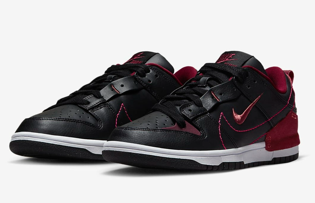 Giày Nike Dunk Low Disrupt 2 'Black Dark Beetroot' DV4024-003 - Ảnh 3