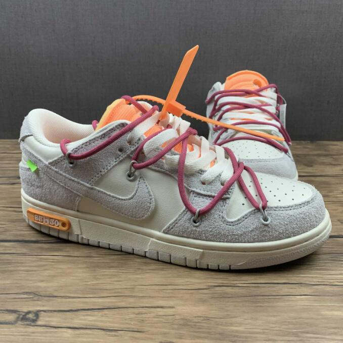 Giày Nike Off-White x Dunk Low 'Lot 35 Of 50' DJ0950-114 - Ảnh 8
