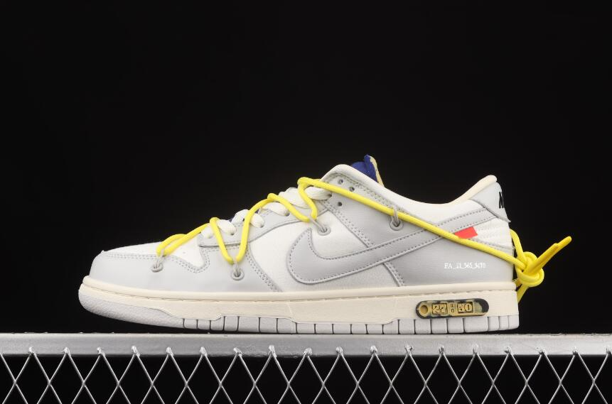 Giày Nike Off-White x Dunk Low 'Lot 27 of 50' DM1602-120 - Ảnh 3