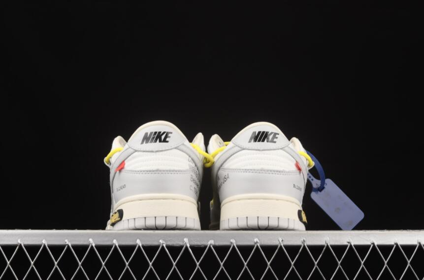 Giày Nike Off-White x Dunk Low 'Lot 27 of 50' DM1602-120 - Ảnh 6