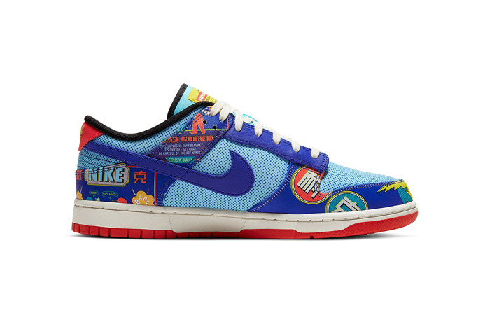 Giày Nike Dunk Low 'Chinese New Year Firecracker' DD8477-446 - Ảnh 3