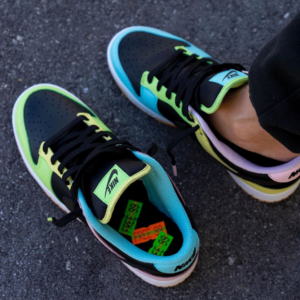 Alternative view of Giày Nike Dunk Low SE ‘Free.99 Black’ DH0952-001