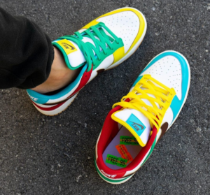 Alternative view of Giày Nike Dunk Low SE 'Free.99 White' DH0952-100