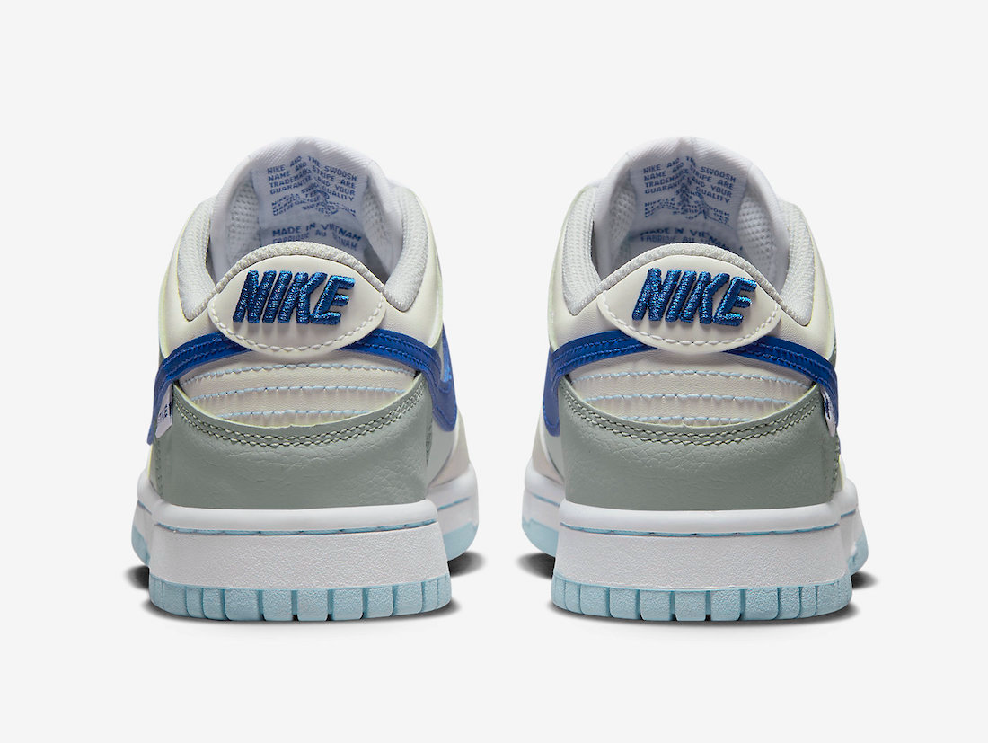 Giày Nike Dunk Low 'Ivory Hyper Royal' FB1843-141 - Ảnh 5