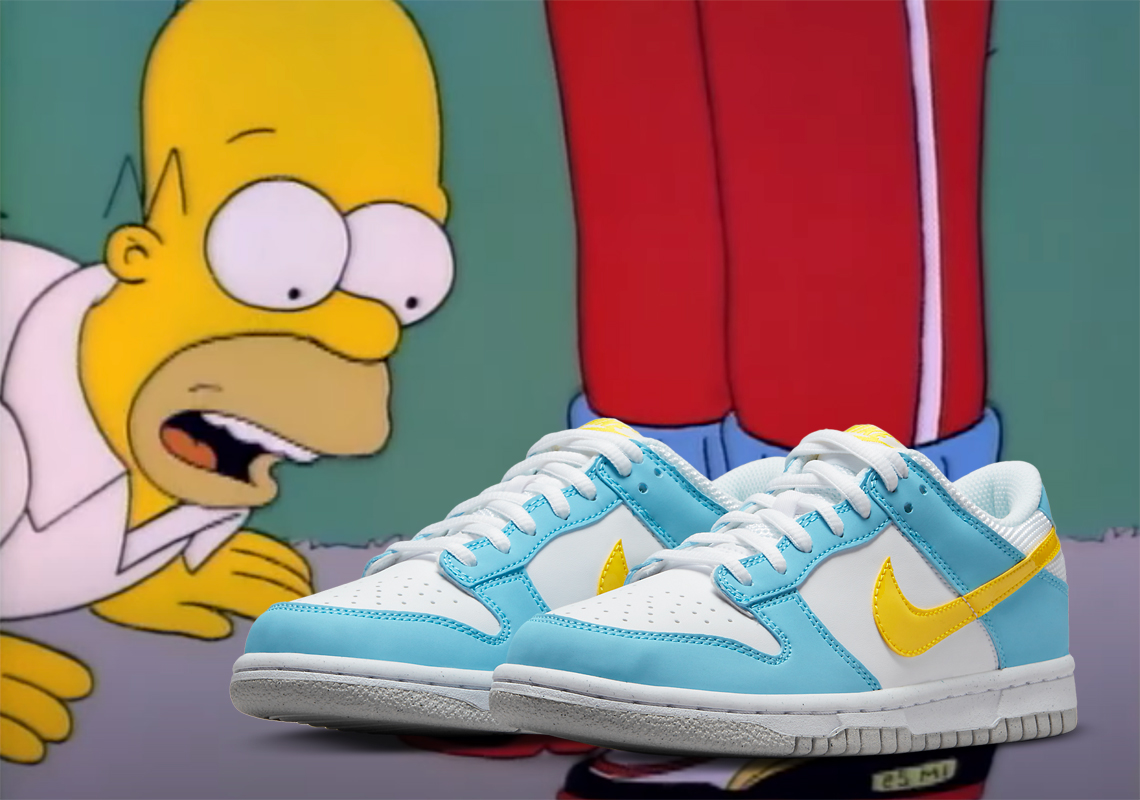 Giay Nike Dunk Low 'Homer Simpson' DX3382-400