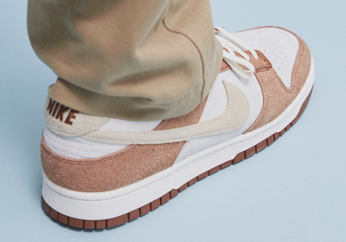 Giày Nike Dunk Low Premium 'Medium Curry' DD1390-100 - Ảnh 7