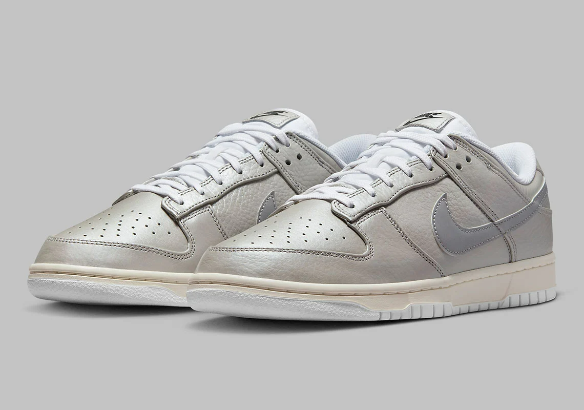 Giày Nike Dunk Low 'Metallic Silver' DX3197-095 - Ảnh 5