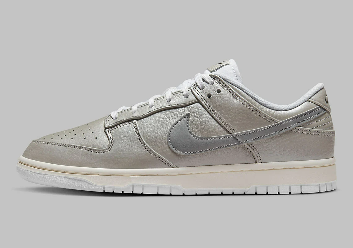 Giày Nike Dunk Low 'Metallic Silver' DX3197-095 - Ảnh 4