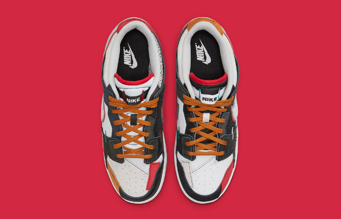 Giày Nike Dunk Low Scrap Premium 'University Red' DN1775-001 - Ảnh 5