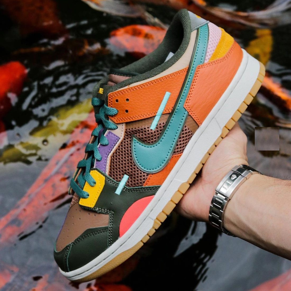 Giay Nike Dunk Low Scrap Archeo 'Brown' DB0500-200