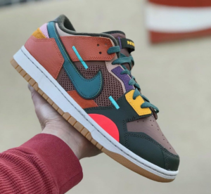Giay Nike Dunk Low Scrap Archeo 'Brown' DB0500-200