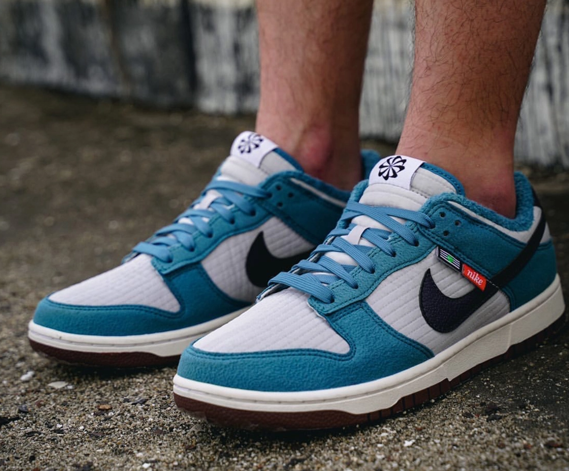 Giày Nike Dunk Low SE GS 'Toasty Rift Blue' DC9561-400 - Ảnh 3