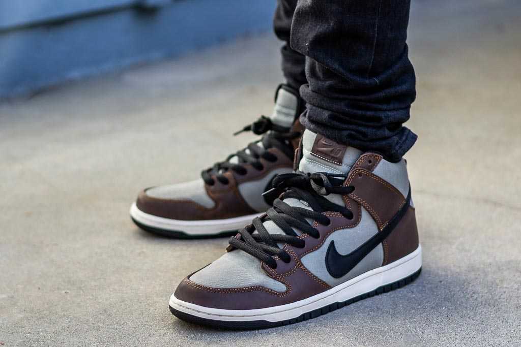 Giày Nike SB Dunk High 'Baroque Brown' BQ6826-201 - Ảnh 2