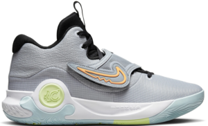 Giày Nike KD Trey 5 X 'Wolf Grey Volt Crimson' DJ7554-009