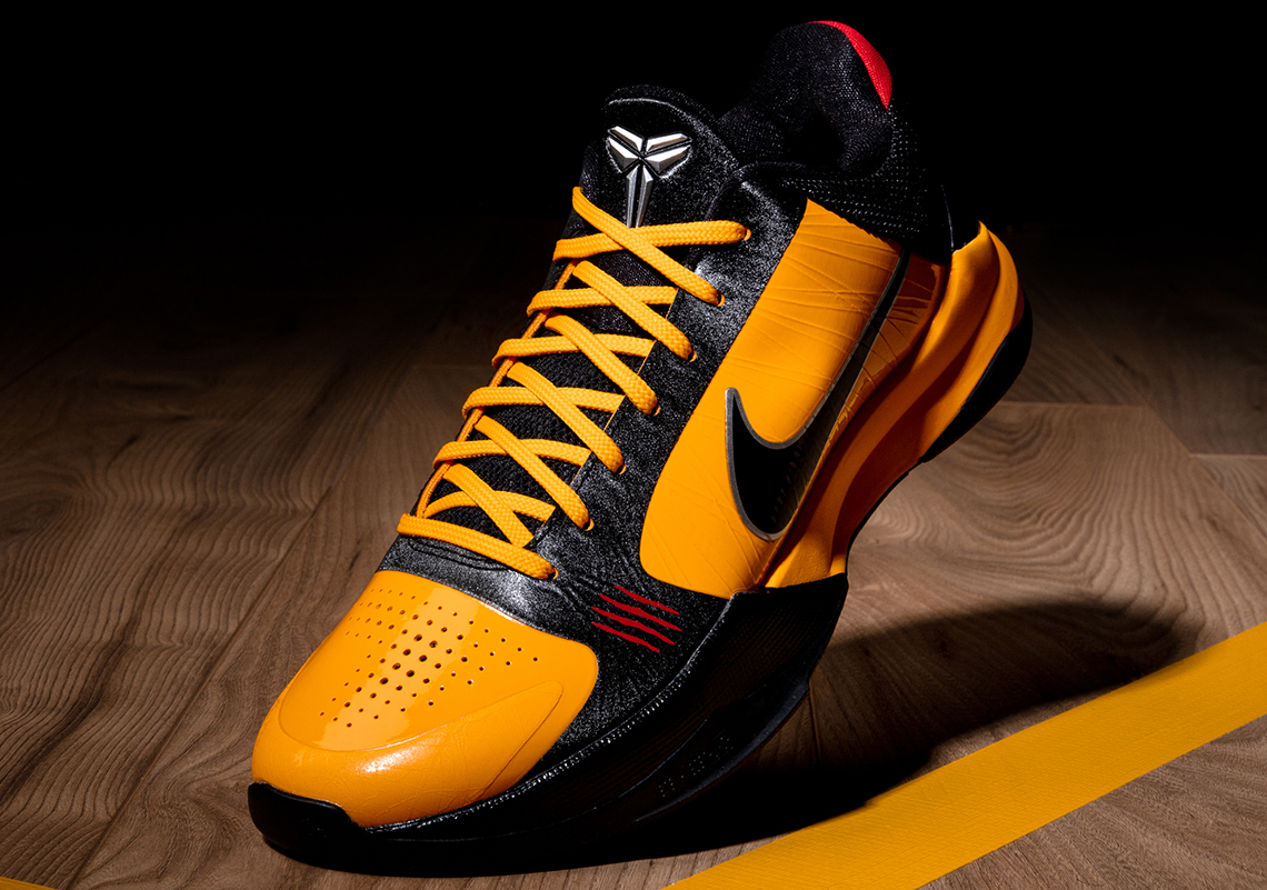 Giày Nike Zoom Kobe 5 'Bruce Lee' 386429-701 - Ảnh 6