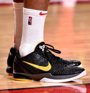 Alternative view of Giày Nike Zoom Kobe 6 'Black History Month' 429659-011