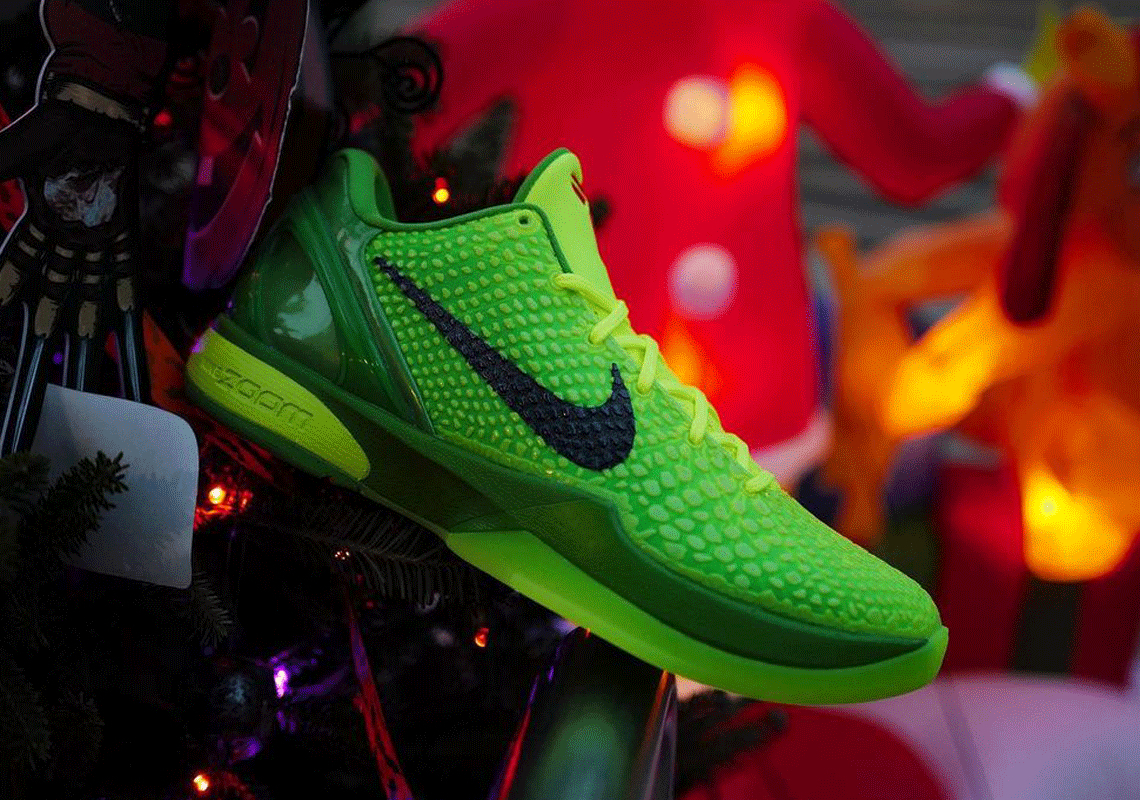 Giày Nike Zoom Kobe 6 Protro 'Grinch' CW2190-300 - Ảnh 3