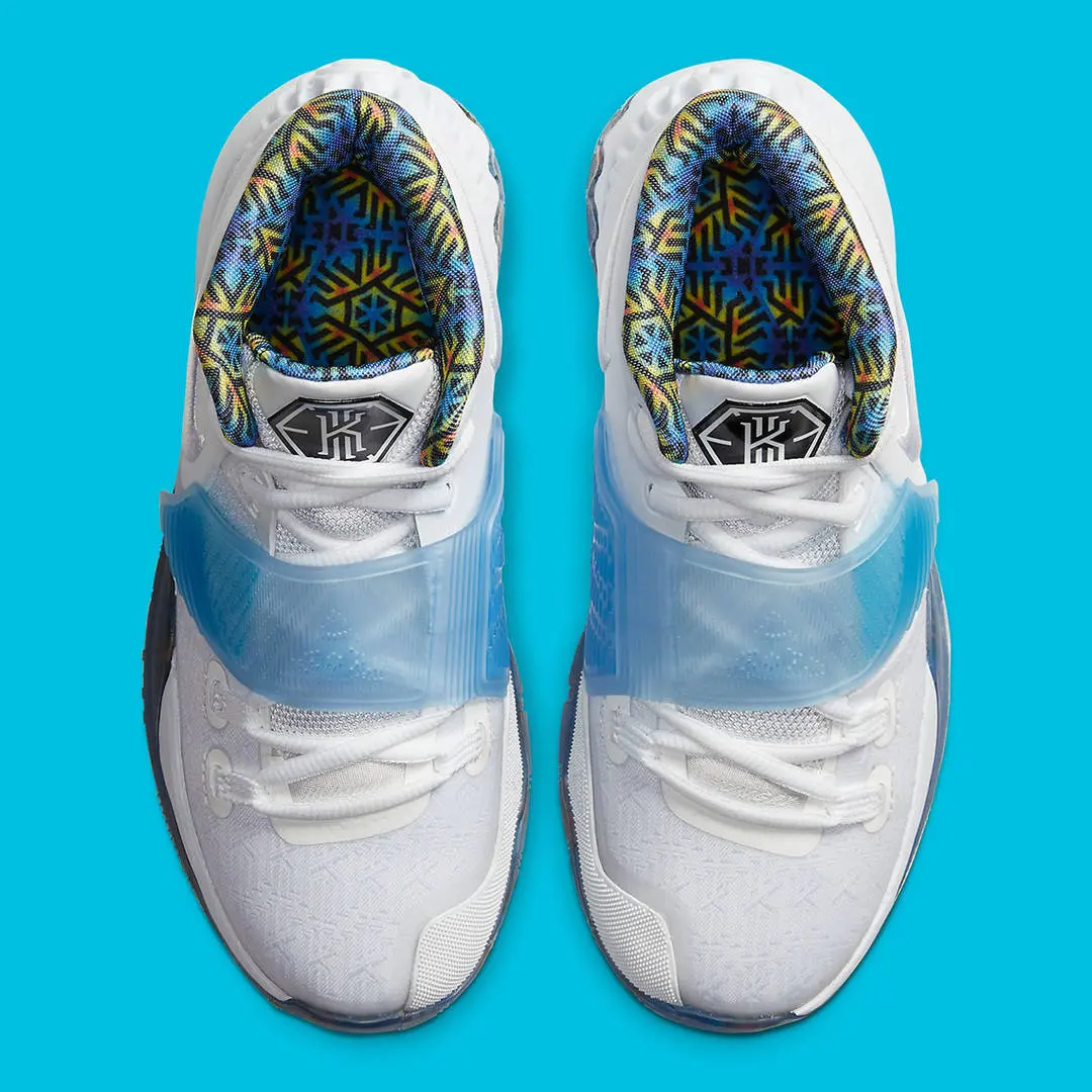 Alternative view of Giày Nike Kyrie 6 'White Sapphire Crimson' BQ5599-146