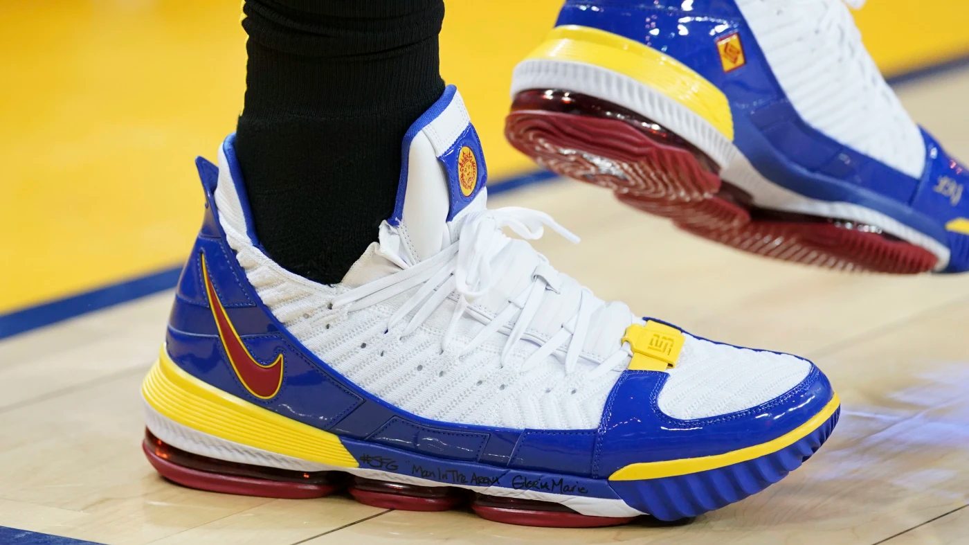 Giày Nike LeBron 16 'Superman SuperBron' CD2450-400 - Ảnh 7